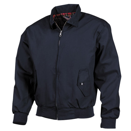 Jacke, "English Style",blau