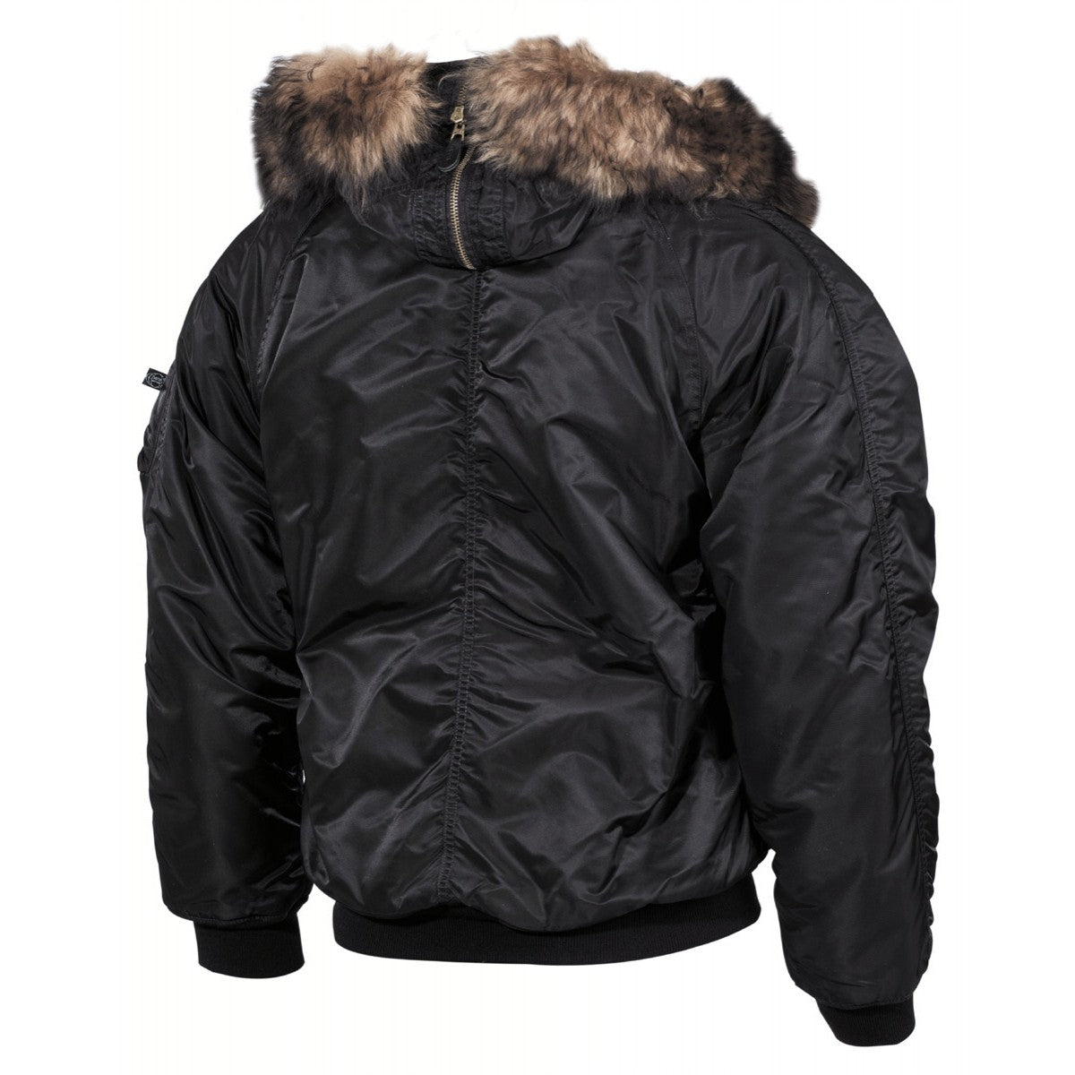 US Polarjacke N2B, schwarz,dick gefüttert