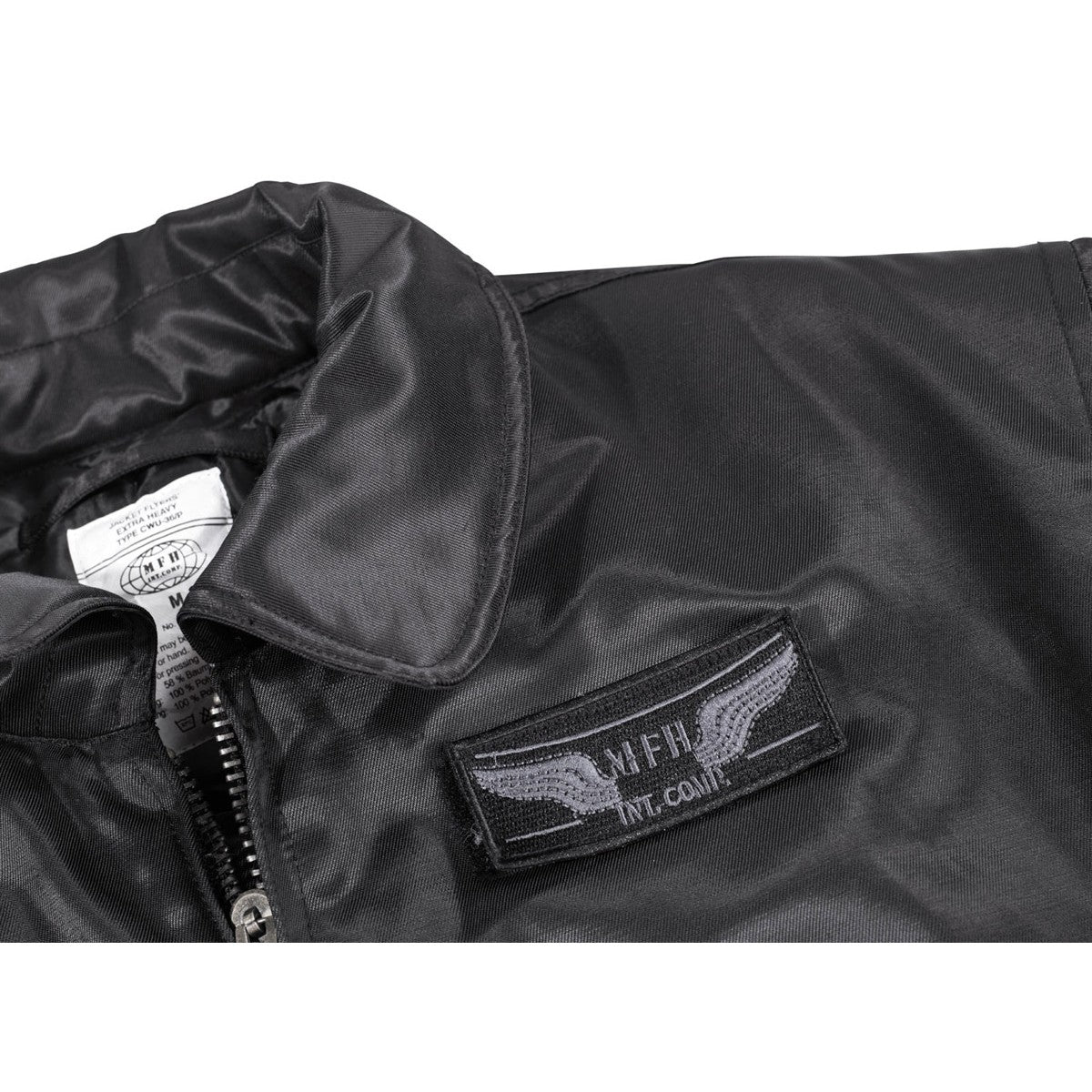 US CWU Pilotenjacke, schwarz,schwere Ausführung