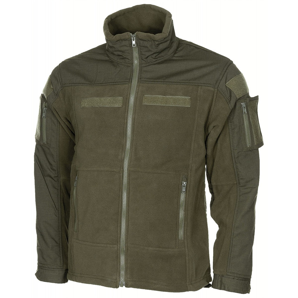 Fleece-Jacke, "Combat",oliv