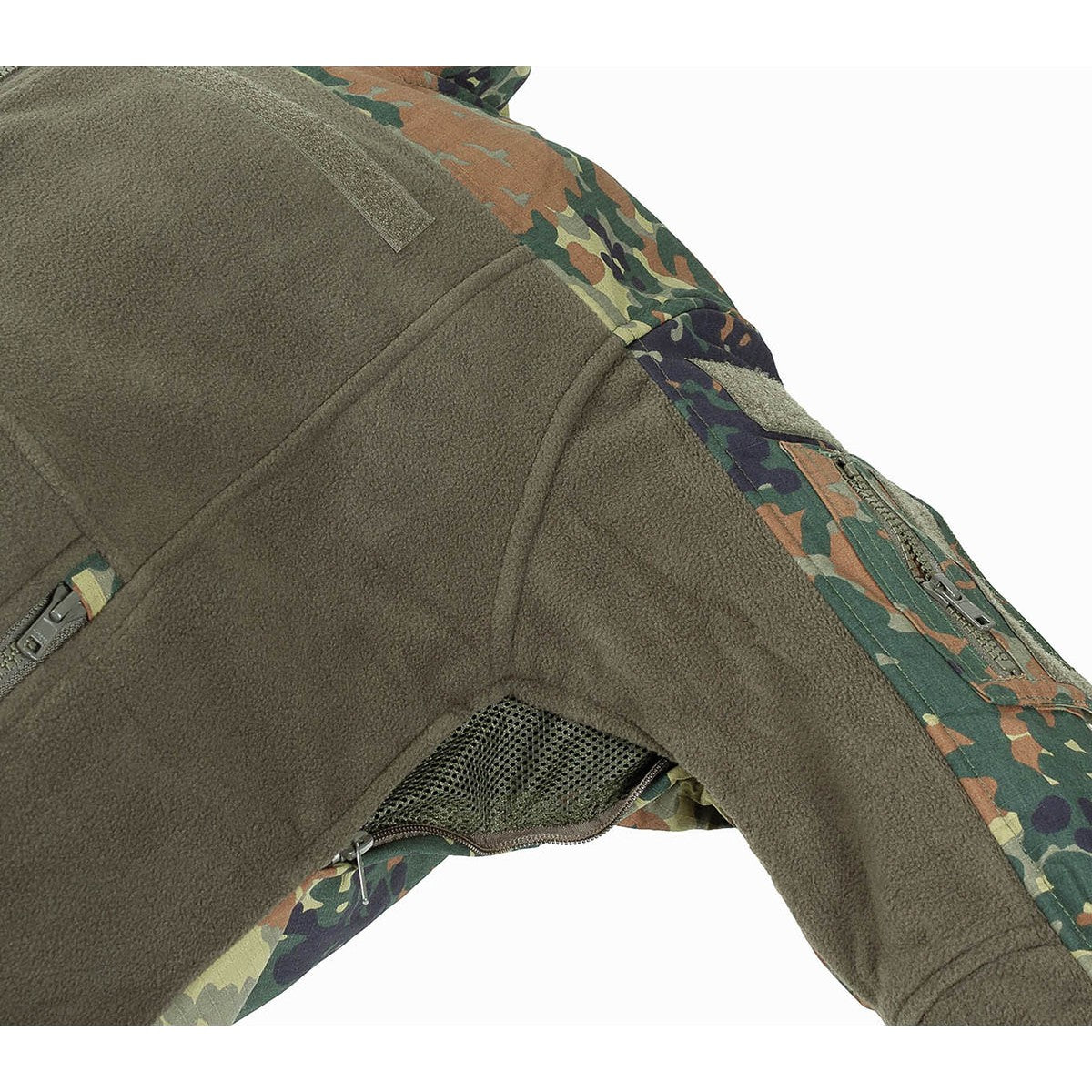 Fleece-Jacke, "Combat",flecktarn