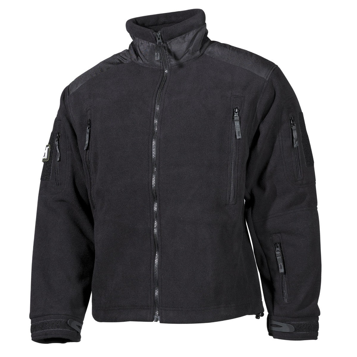 Fleece-Jacke, "Heavy-Strike",schwarz
