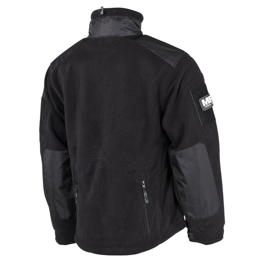Fleece-Jacke, "Heavy-Strike",schwarz