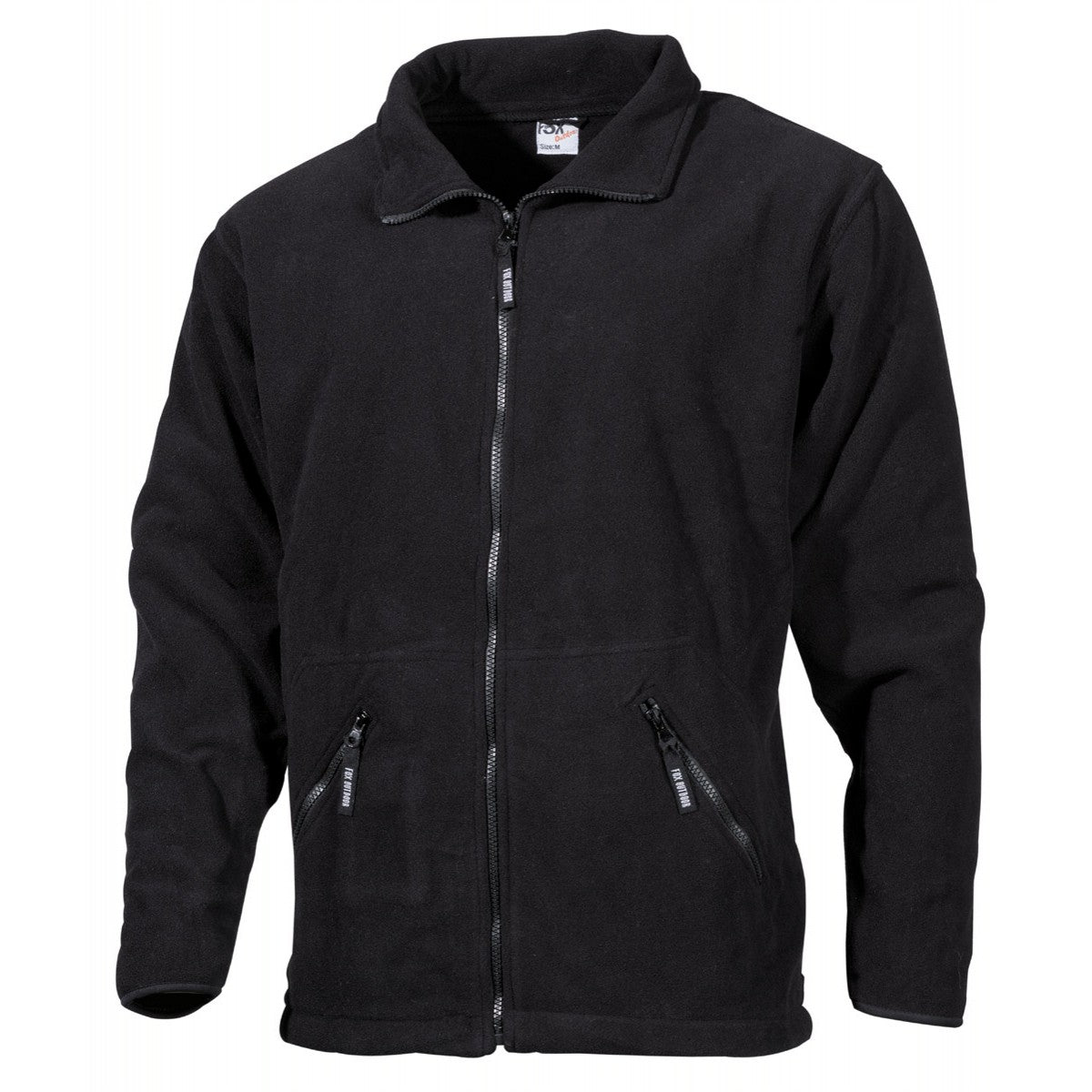 Fleece-Jacke, "Arber",schwarz
