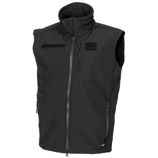 Softshell Weste, "Allround",schwarz