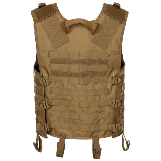 Weste, "MOLLE Light",coyote tan