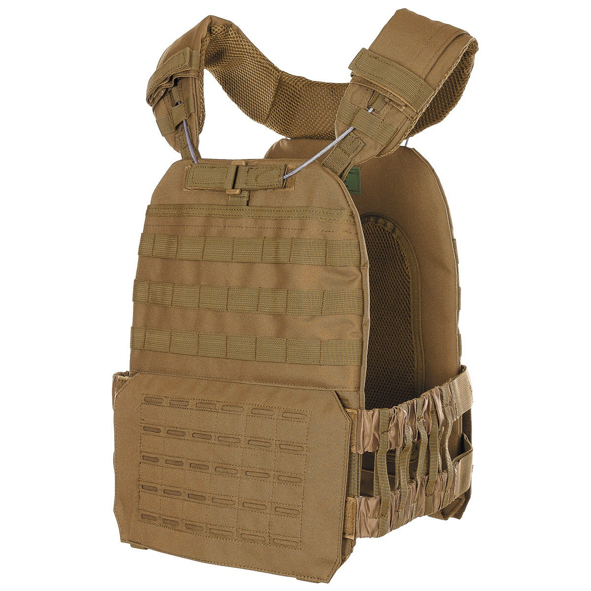 Tactical Weste, "Laser MOLLE",coyote tan