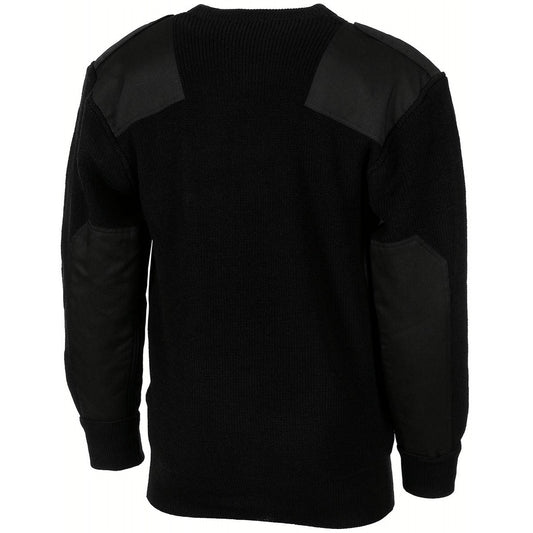 BW Pullover, mit Brusttasche,schwarz