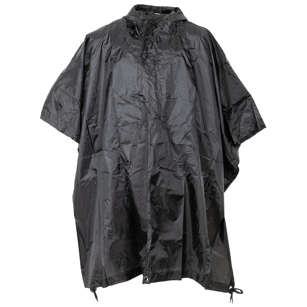 Poncho, Rip Stop,schwarz, ca. 144 x 223 cm