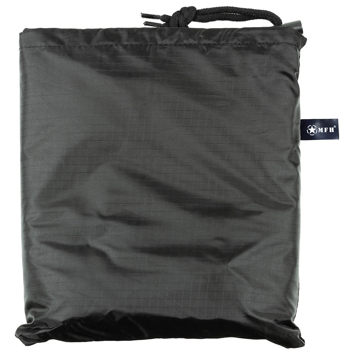 Poncho, Rip Stop,schwarz, ca. 144 x 223 cm