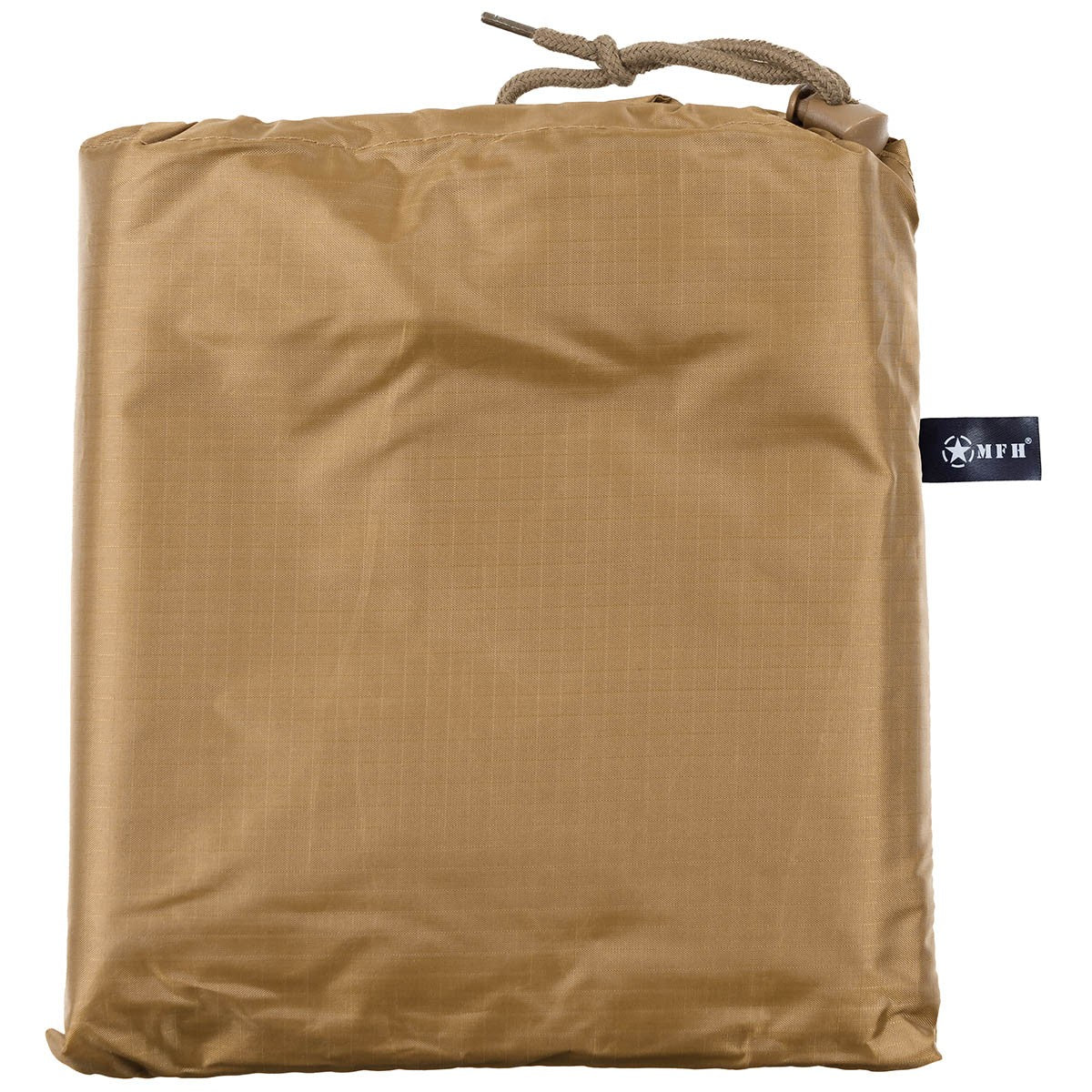 Poncho, Rip Stop,coyote tan, ca. 144 x 223 cm