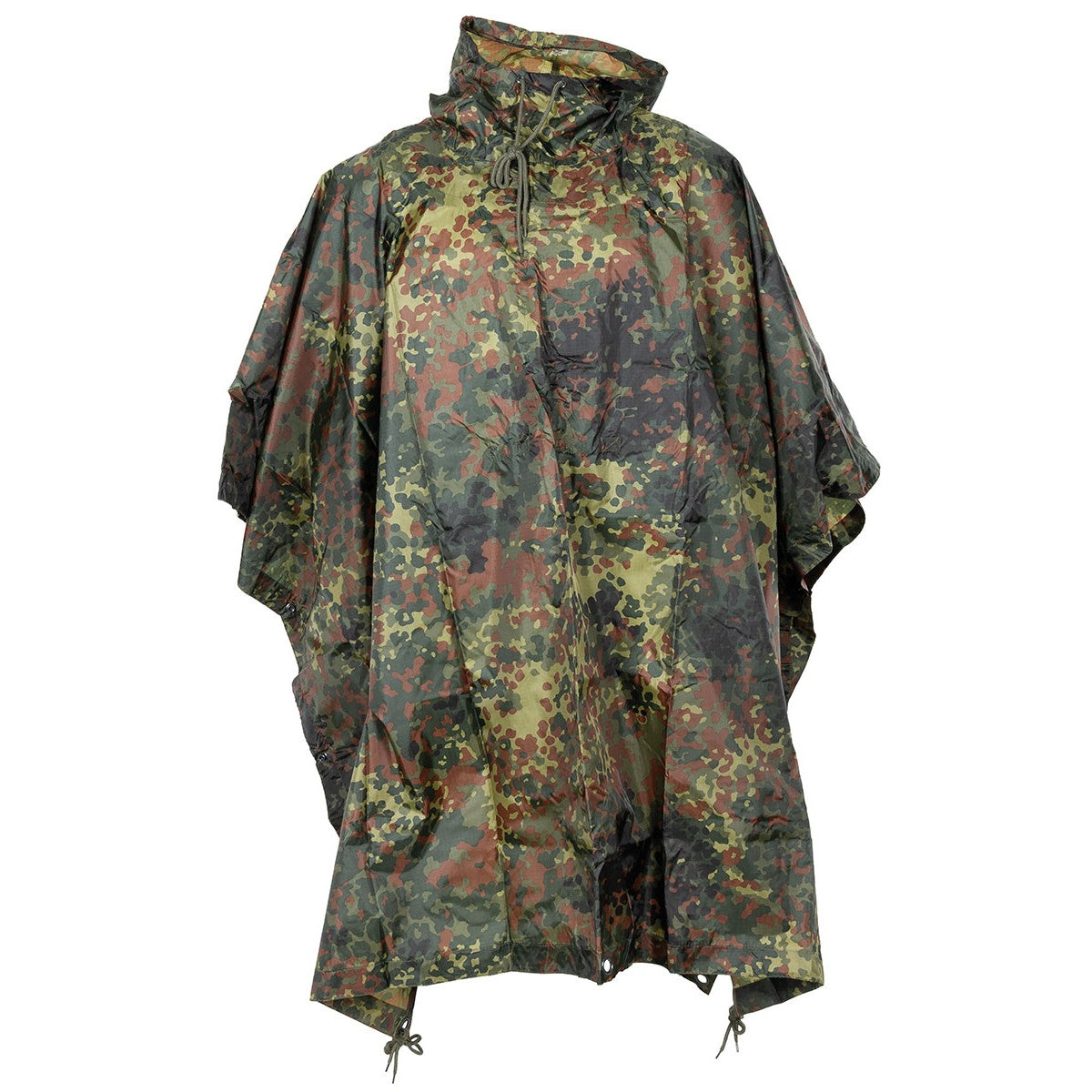 Poncho, Rip Stop,flecktarn, ca. 144 x 223 cm