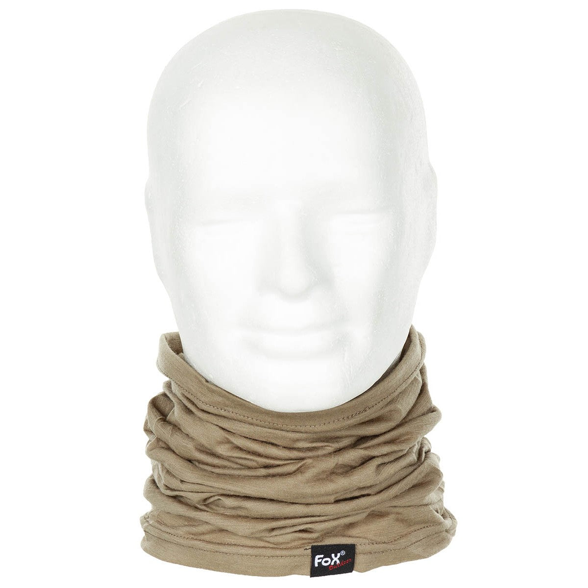 Rundschal, "Merino Lite",coyote tan