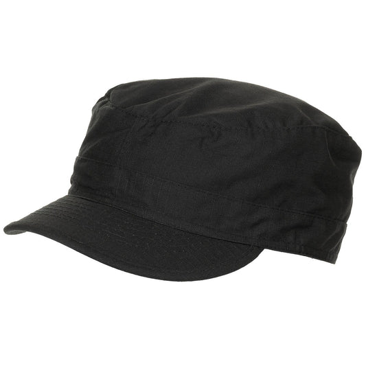 US BDU Feldmütze, Rip Stop,schwarz