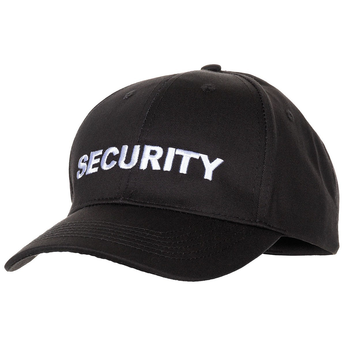 US Cap, schwarz,bestickt, "Security"