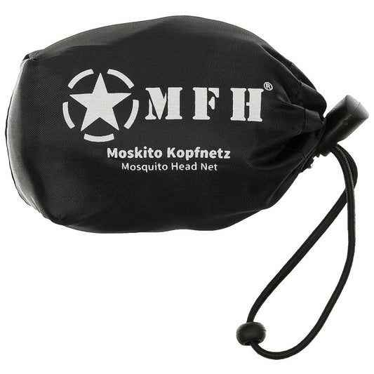 Moskito Kopfnetz,oliv, Gummizug