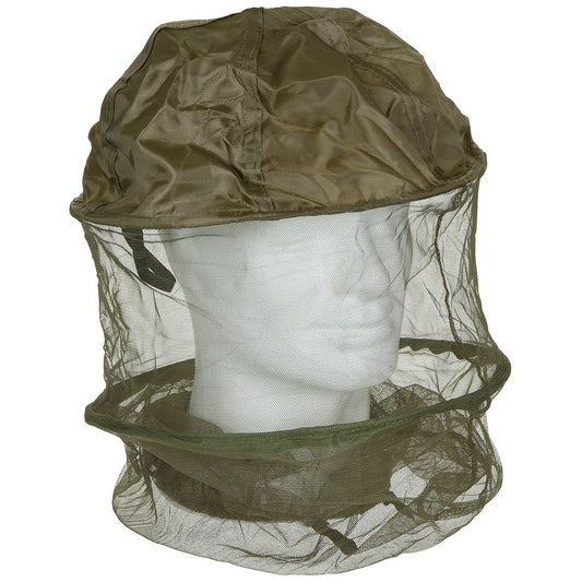 Moskito Kopfnetz,oliv, Metallring