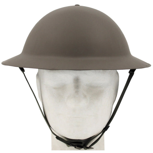Brit. Tellerhelm, "Tommy",WW II, oliv