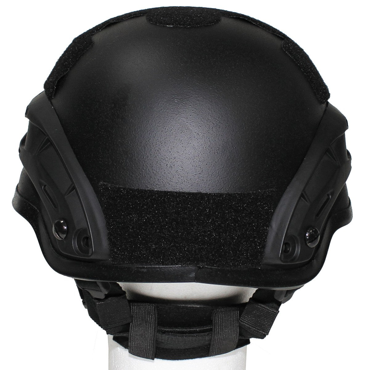 US Helm, "MICH 2002", Rails,schwarz, ABS-Kunststoff