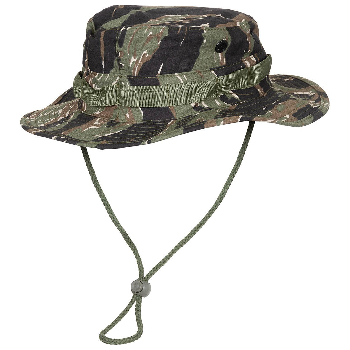 US GI Buschhut, Kinnband, GIBoonie, Rip Stop, tiger stripe