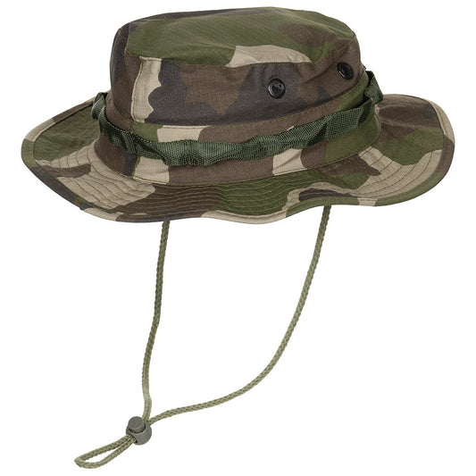 US GI Buschhut, mit Kinnband,GI Boonie, Rip Stop, CCE tarn