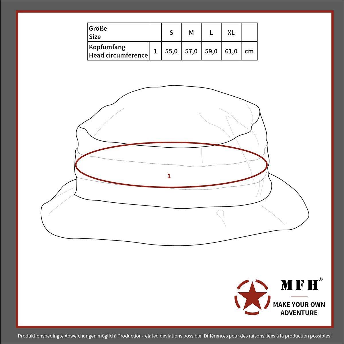 US GI Buschhut, Kinnband, GIBoonie, Rip Stop, op.-camo