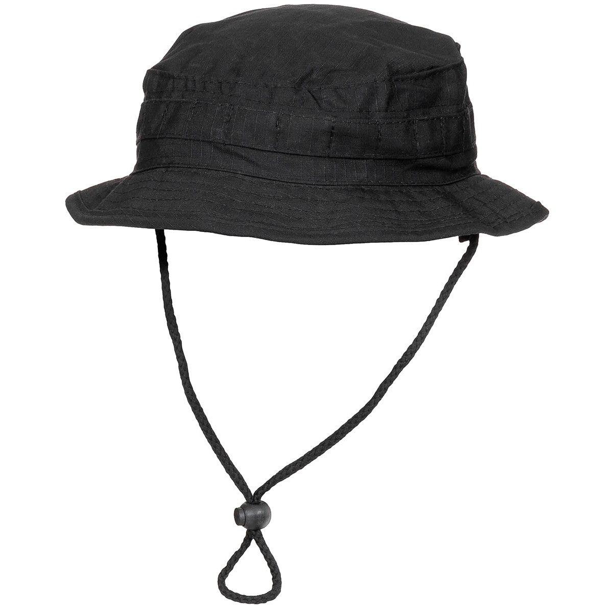Brit. Buschhut, mit Kinnband,SF Boonie, Rip Stop, schwarz