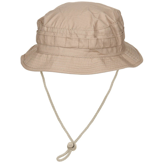 Brit. Buschhut, mit Kinnband,SF Boonie, Rip Stop, khaki