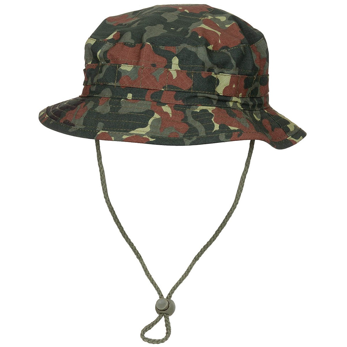 Brit. Buschhut, mit Kinnband,SF Boonie, Rip Stop, flecktarn