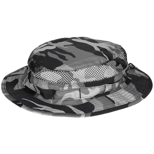 Buschhut, "Mesh Boonie",grey camo