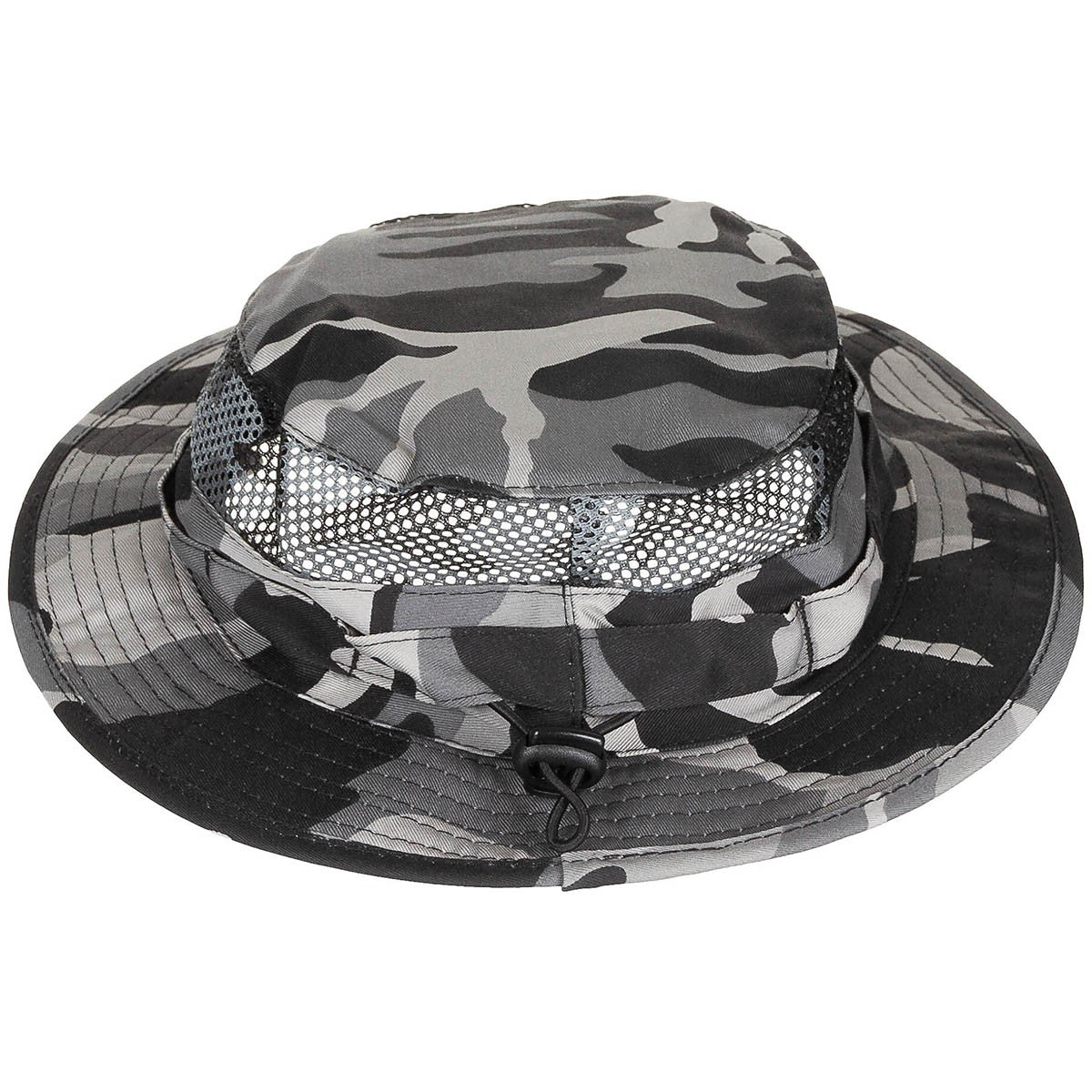 Buschhut, "Mesh Boonie",grey camo