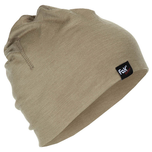 Beanie, "Merino Lite",coyote tan