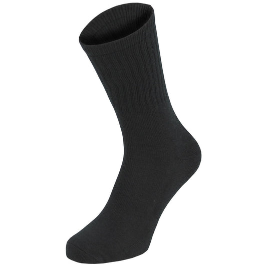 Army Socken, schwarz,halblang, 3er Pack