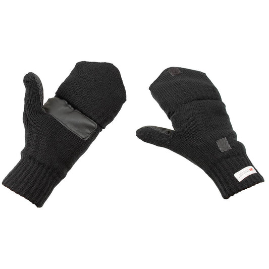 Strick-Faust-Fingerhandschuhe,schwarz, 3M┘ Thinsulate┘