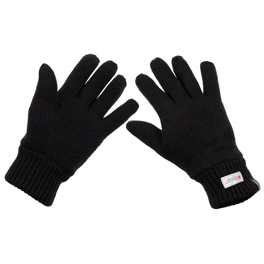 Strickhandschuhe, schwarz,3M┘ Thinsulate┘ Insulation