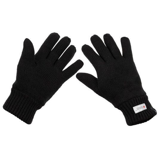 Strickhandschuhe, schwarz,3M┘ Thinsulate┘ Insulation