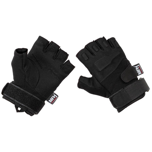 Tactical Handschuhe,"Pro",ohne Finger, schwarz