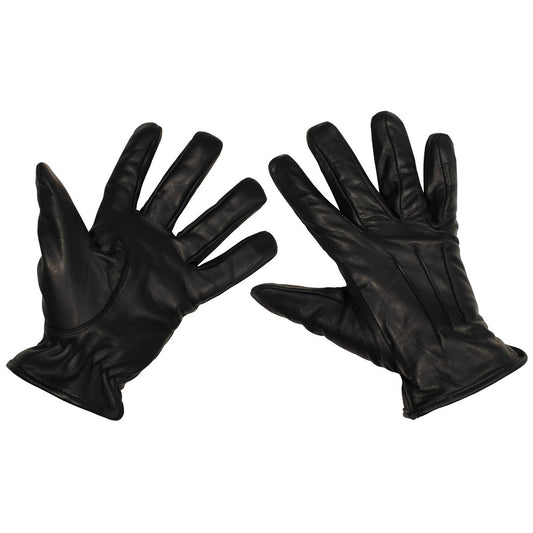 Lederhandschuhe, "Safety",schwarz, schnitthemmend