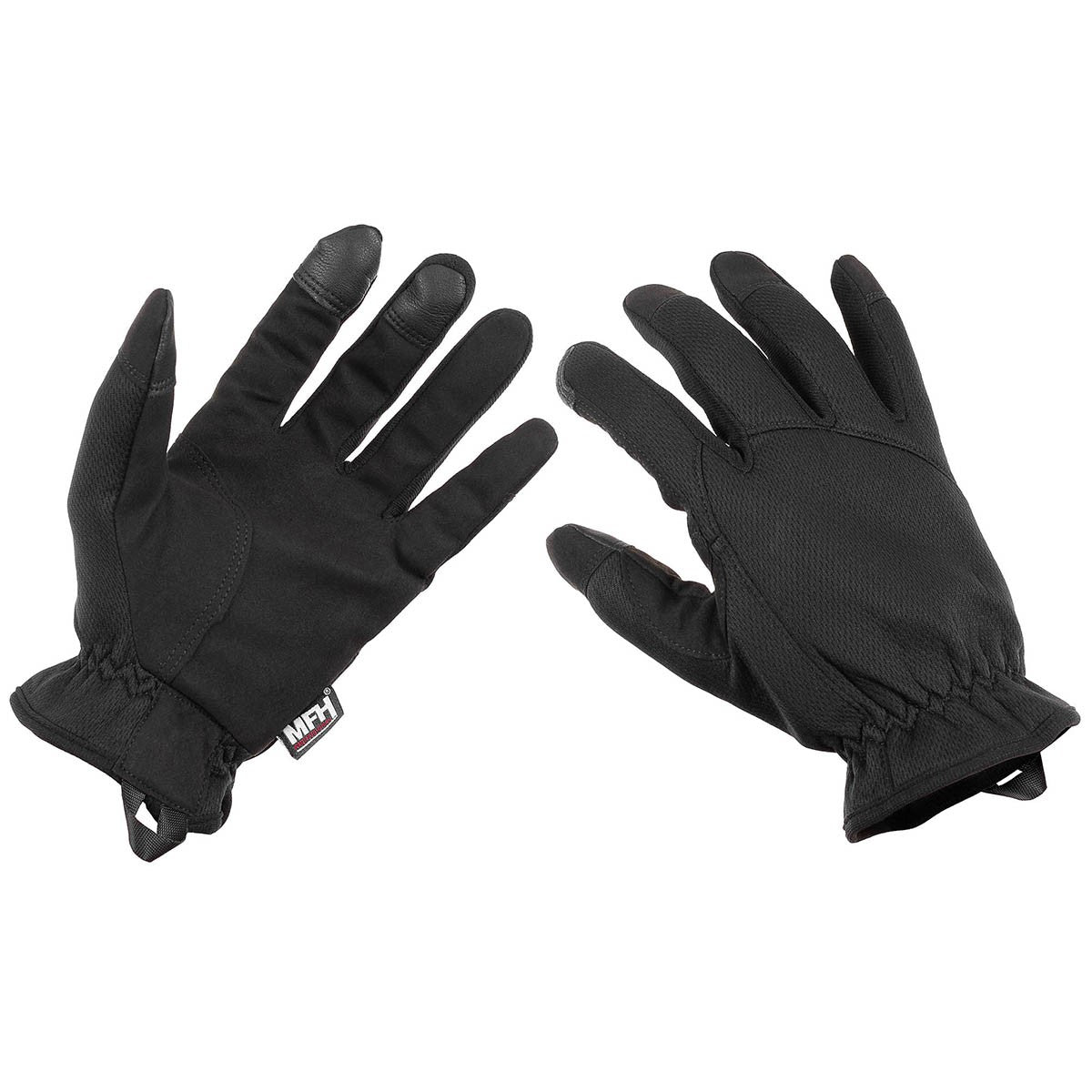 Fingerhandschuhe, schwarz,Lightweight