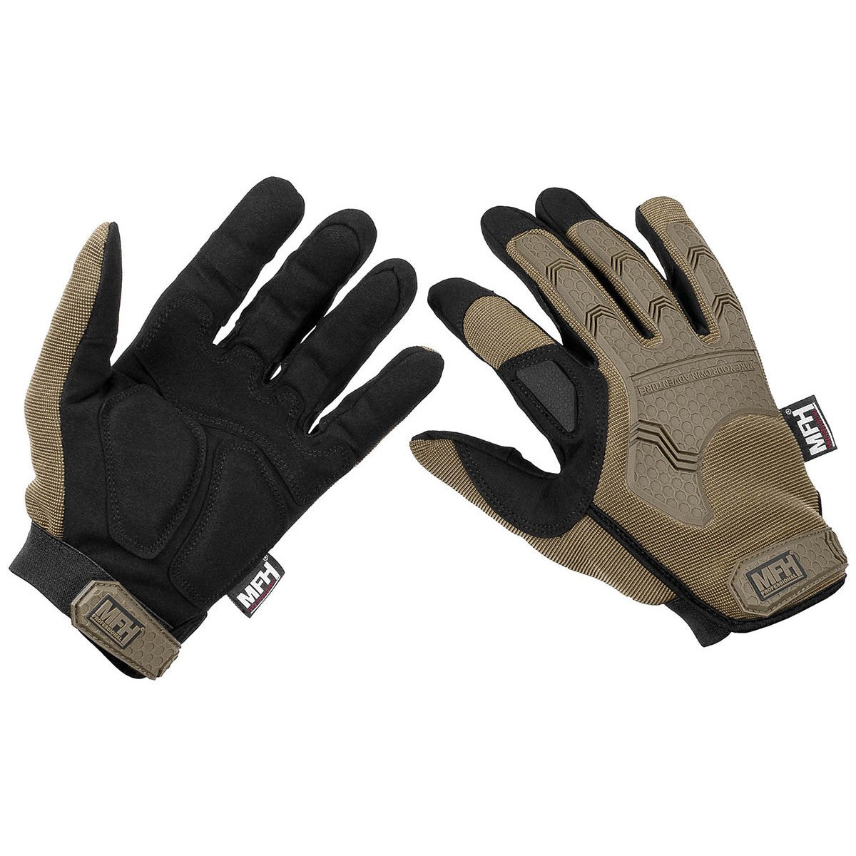 Tactical Handschuhe, "Attack",coyote tan