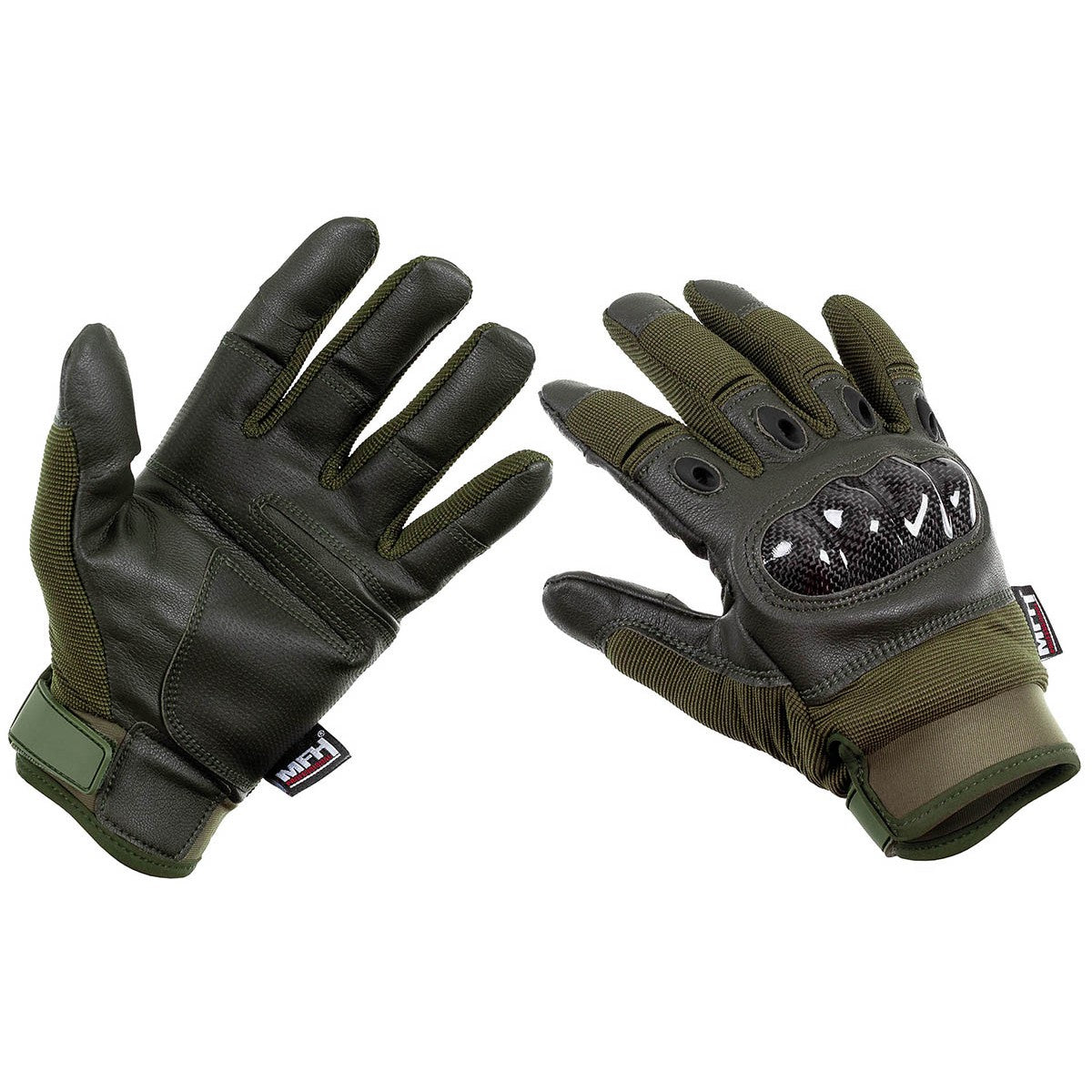 Tactical Handschuhe, "Mission"oliv
