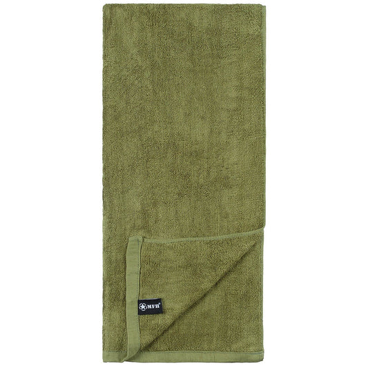 Handtuch, Frottee, oliv,ca. 110 x 50 cm