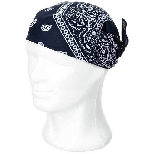 Bandana, navyblau-weiß,ca. 55 x 55 cm, Baumwolle