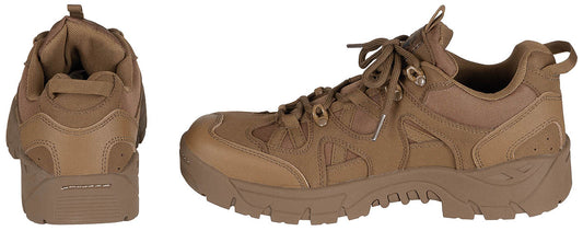 Halbschuhe, "Commando",coyote tan