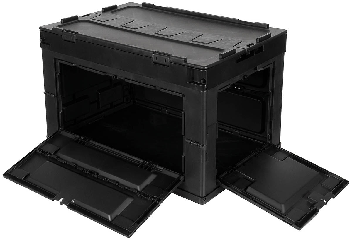 Box, Kunststoff, faltbar,60 l, schwarz