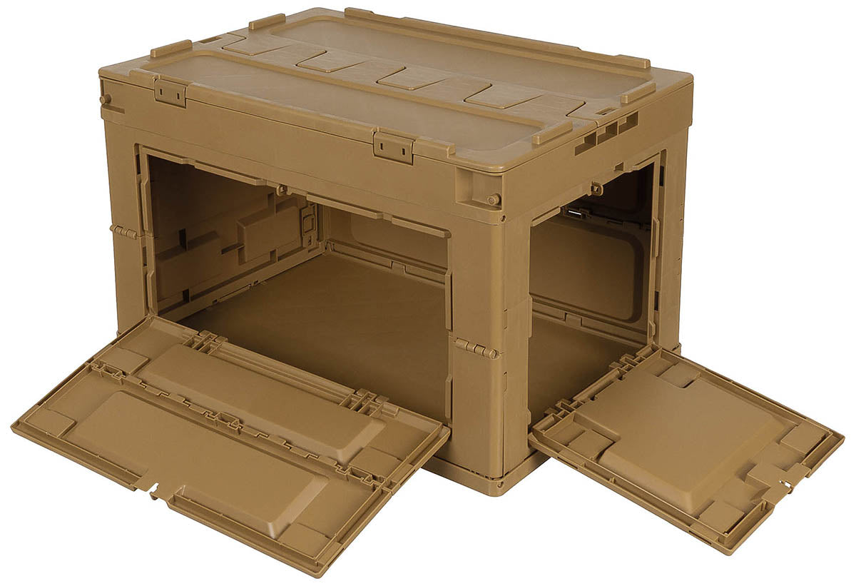 Box, Kunststoff, faltbar,60 l, khaki
