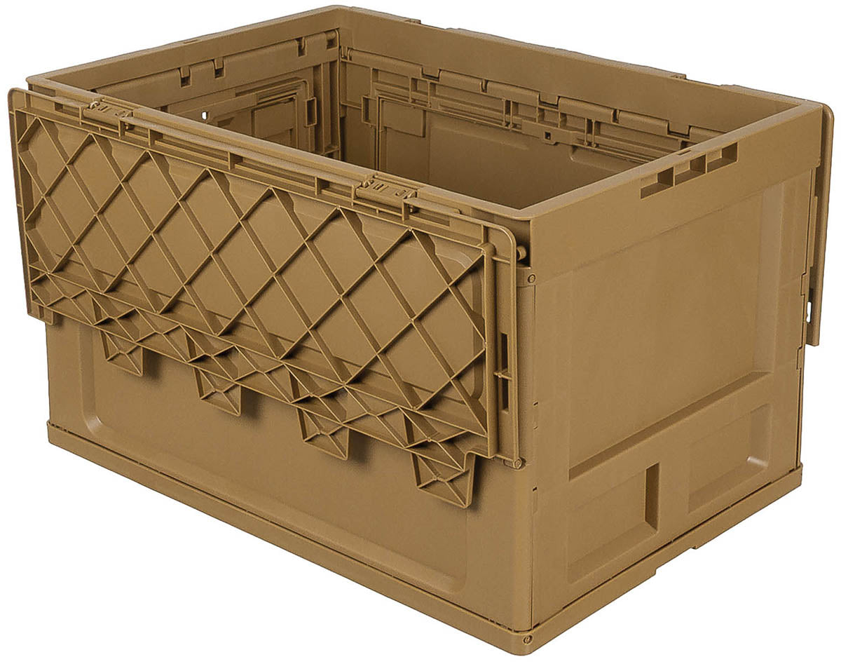 Box, Kunststoff, faltbar,60 l, khaki