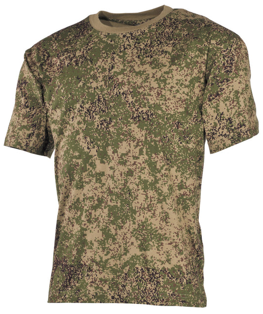 US T-Shirt, halbarm,russisch digital, 170 g/m²
