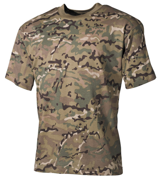 US T-Shirt, halbarm,operation-camo, 170 g/m²