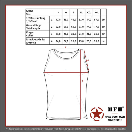 US Tank-Top, oliv,170 g/m²
